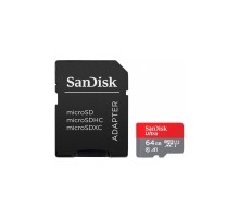 Карта пам'яті SanDisk 64GB microSD Class 10 A1 R-140 (SDSQUAB-064G-GN6IA)