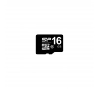 Карта пам'яті Silicon Power 16Gb microSDHC UHS-I class 10 (SP016GBSTHBU1V10SP)