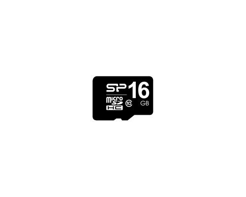 Карта пам'яті Silicon Power 16Gb microSDHC UHS-I class 10 (SP016GBSTHBU1V10SP)