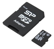 Карта пам'яті Silicon Power 128Gb microSDXC class 10 (SP128GBSTXBU1V10SP)