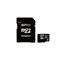 Карта пам'яті Silicon Power 32GB microSD Class 10 UHS-ISDR (SP032GBSTHBU1V10SP)