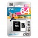 Карта пам'яті Silicon Power 64GB microSDXC Class 10 UHS-ISDR (SP064GBSTXBU1V10SP)