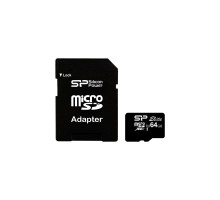 Карта пам'яті Silicon Power 64GB microSDXC Class 10 UHS-ISDR (SP064GBSTXBU1V10SP)