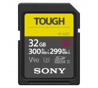 Карта пам'яті Sony 32GB SDHC class 10 UHS-II U3 V90 Tough (SF32TG)