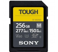 Карта пам'яті Sony 256GB SDXC class10 UHS-II U3 V60 Tough (SFM256T.SYM)