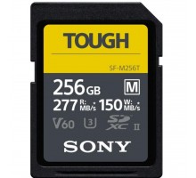 Карта пам'яті Sony 256GB SDXC class10 UHS-II U3 V60 Tough (SFM256T.SYM)