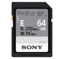Карта пам'яті Sony 64GB SDXC class 10 UHS-II U3 V30 (SFE64A.ET4)
