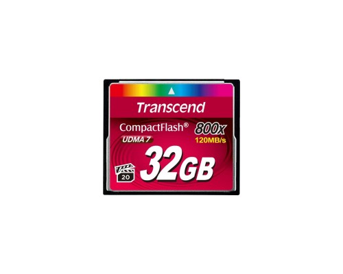 Карта пам'яті Transcend 32GB 800x (TS32GCF800)