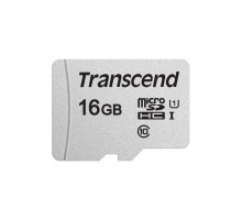 Карта пам'яті Transcend 16GB microSDHC class 10 UHS-I U1 (TS16GUSD300S)