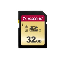 Карта пам'яті Transcend 32GB SDHC class 10 UHS-I U1 (TS32GSDC500S)