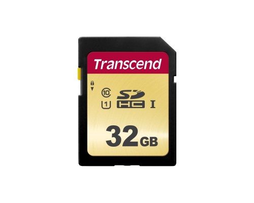 Карта пам'яті Transcend 32GB SDHC class 10 UHS-I U1 (TS32GSDC500S)