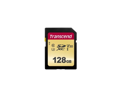 Карта пам'яті Transcend 128GB SDXC class 10 UHS-I (TS128GSDC500S)