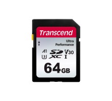 Карта пам'яті Transcend 64GB SD class 10 UHS-I U3 4K (TS64GSDC340S)