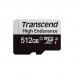 Карта пам'яті Transcend 512GB microSDXC class 10 UHS-I U3 High Endurance (TS512GUSD350V)