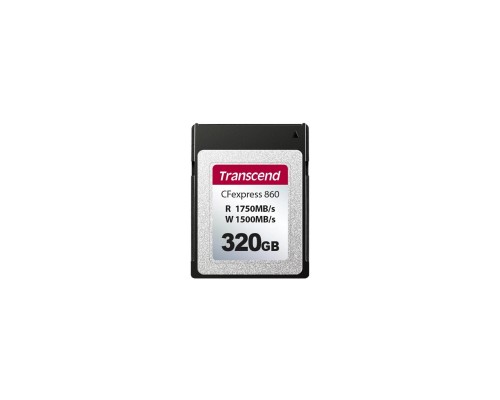 Карта пам'яті Transcend 320GB CFExpress Gen3x2 (TS320GCFE860)