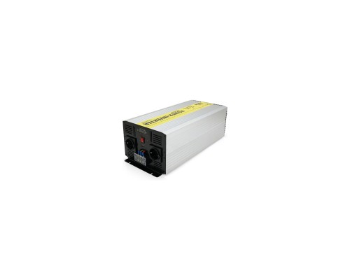 Автомобільний інвертор 12V/220V 5000W чиста синусоїда, 2xShuko, 1xUSB Ritar (RSC-5000)