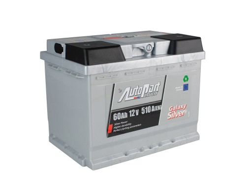 Акумулятор автомобільний AutoPart 60 Ah/12V Galaxy Silver (ARL060-GAS1)