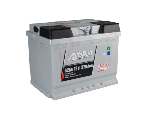 Акумулятор автомобільний AutoPart 62 Ah/12V Galaxy Silver (ARL062-S01)