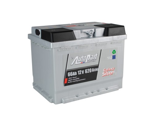 Акумулятор автомобільний AutoPart 66 Ah/12V Euro Silver (ARL066-S00)