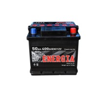 Акумулятор автомобільний ENERGIA 50Ah Ев (-/+) (400EN) (22385)