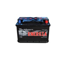 Акумулятор автомобільний ENERGIA 75Ah Ев (-/+) (640EN) (22388)