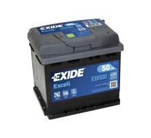 Акумулятор автомобільний EXIDE EXCELL 50A (EB500)