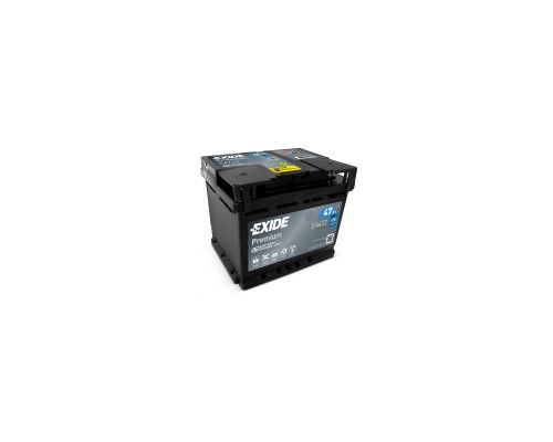 Акумулятор автомобільний EXIDE PREMIUM 47A (EA472)