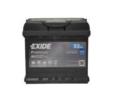 Акумулятор автомобільний EXIDE PREMIUM 53A (EA530)