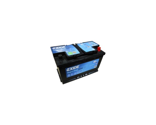 Акумулятор автомобільний EXIDE START-STOP AGM 80A (EK800)
