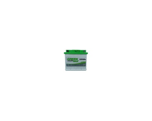 Акумулятор автомобільний GREEN POWER MAX 52Ah (+/-) (480EN) (22379)