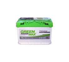 Акумулятор автомобільний GREEN POWER MAX 78Ah (+/-) (780EN) (26093)