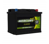 Акумулятор автомобільний MERCURY battery CLASSIC Plus 60Ah (P47295)