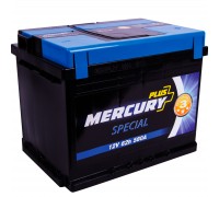 Акумулятор автомобільний MERCURY battery SPECIAL Plus 62Ah (P47298)
