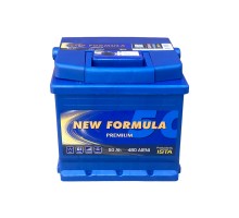 Акумулятор автомобільний NEW FORMULA PREMIUM 50Ah Ев (-/+) (480EN) (5502304209)