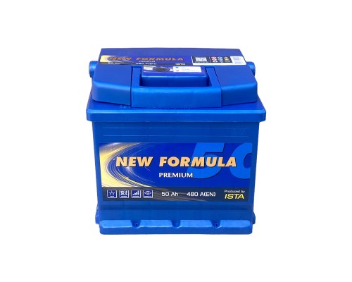 Акумулятор автомобільний NEW FORMULA PREMIUM 50Ah Ев (-/+) (480EN) (5502304209)
