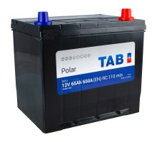 Акумулятор автомобільний TAB 65 Ah/12V Polar S Euro Japan (246 865)