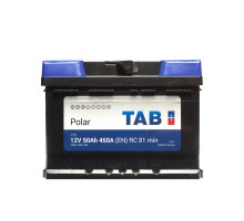 Акумулятор автомобільний TAB 50 Ah/12V Polar (246 050)