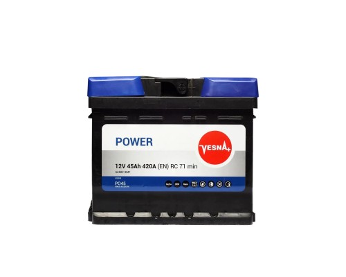 Акумулятор автомобільний Vesna 45Ah/12V Power (415 046)
