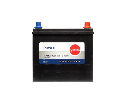 Акумулятор автомобільний Vesna 55 Ah/12V Japan (415 755)