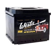 Акумулятор автомобільний Westa 6CT-60 А (0) Pretty Powerful