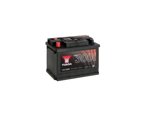 Акумулятор автомобільний Yuasa 12V 62Ah SMF Battery (YBX3078)
