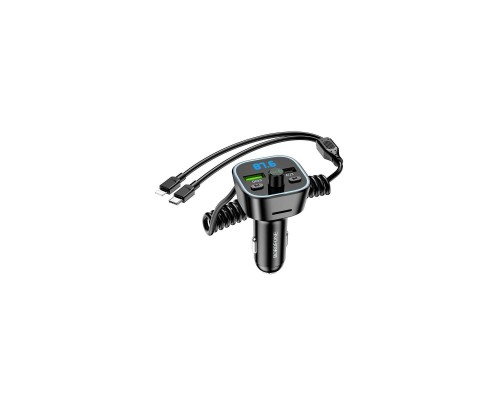 FM модулятор BOROFONE BC45, Black, Box (BC45)