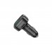 FM модулятор BOROFONE BC43 Flash 2 x USB Black (BC43B)