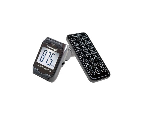 FM модулятор Grand-X CUFM71GRX black SD/USB (CUFM71GRX)