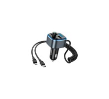 FM модулятор HOCO E74, Black, Box (E74)