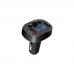 FM модулятор XO XO-BCC03 Car Charger 18W Bluetooth+QC3.0 Quick Charger Black (XO-BCC03)