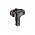 FM модулятор XO XO-BCC03 Car Charger 18W Bluetooth+QC3.0 Quick Charger Black (XO-BCC03)