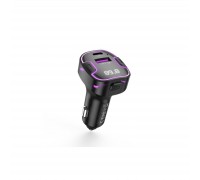 FM модулятор XO BCC12 MP3+5V3.1A Black (XO-BCC12-BK)