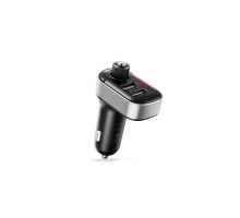 FM модулятор XO BCC10 Bluetooth MP3 +5V3.1A Black (XO-BCC10-BK)
